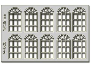 okna 19 x 35 mm 10ks Proses PW-006