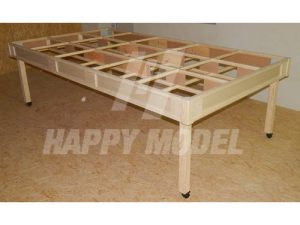 rám kolejiště 1200 x 2000 mm s nohami RailSys 12012