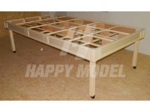 rám kolejiště 1400 x 2000 mm s nohami RailSys 12014