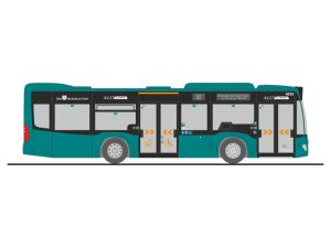 MB Citaro K12 traffiQ Frankfurt Rietze 67970