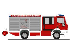 Magirus HLF TeamCab hasiči Mitteleschenbach Rietze 68169