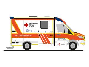 System Strobel RTW18 záchranáři Waldhessen Bad Hersfeld Rietze 76109