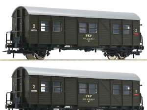 set osobních vozů Bti PKP Roco 6200195