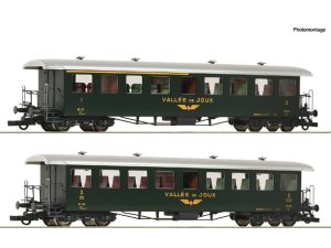 set osobních vozů Seetalbahn Le Pont-Le Brassus Roco 6200198