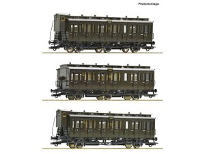 set oddílových vozů DRG Roco 6200254