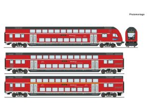 set osobních patrových vozů DB AG Roco 6210144