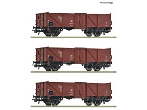 set otevřených vozů DR Roco 6600115