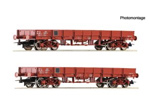 set nízkostěnných vozů SNCF Roco 6600224