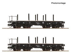 set těžkotonážních klanicových vozů DB Roco 6680028
