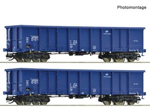 set otevřených vozů Eanos PKP Cargo Roco 6680033