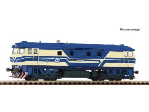 dieselová lokomotiva 749 214 ČSD DCC se zvukem Roco 7390026