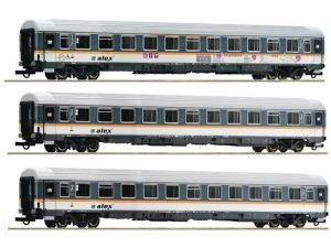 set vozů Eurofima alex Roco 74018