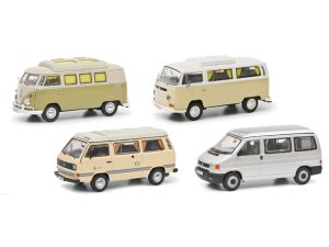 set VW Camping Bus 1:43 Schuco 450359100