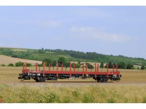 nízkostěnný vůz Nsk 10 ČSD SDV 12153