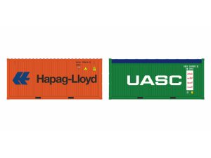 set dvou kontejnerů Hapag Lloyd a UASC OT IGRA MODEL 98010019