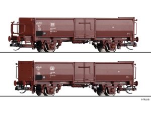 set otevřených vozů s uhlím DB Tillig 01105
