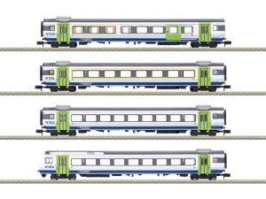 set osobních vozů GoldenPassLine BLS #1 Trix 18293