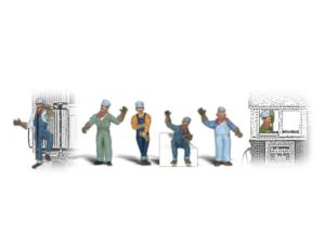 strojvedoucí Woodland Scenics A1866