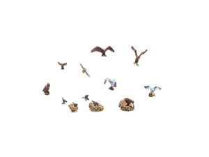 ptáci a hnízda Woodland Scenics A1970