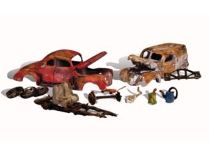 staré autovraky Woodland Scenics AS5563