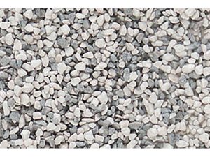 štěrk šedá směs hrubá Woodland Scenics B1395