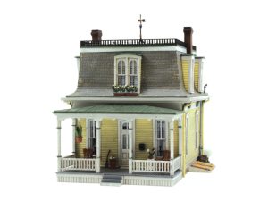 rodinný dům s terasou Woodland Scenics BR4939