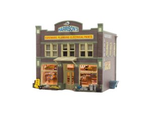 městský dům se železářstvím Woodland Scenics BR5022