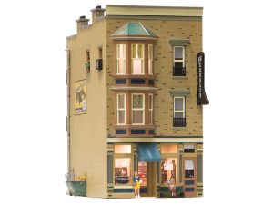 městský dům s prodejnou Woodland Scenics BR5843