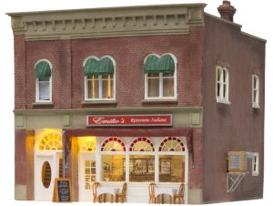 městský dům s italskou restaurací Woodland Scenics BR5855