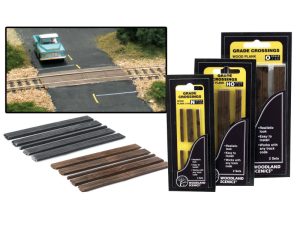 železniční přejezd dřevěný Woodland Scenics C1147