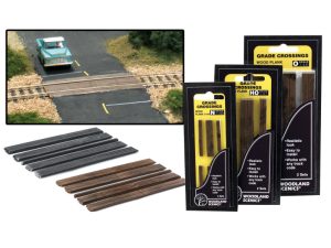 železniční přejezd ocelový Woodland Scenics C1150