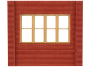 zeď s viktoriánským oknem Woodland Scenics DPM30143