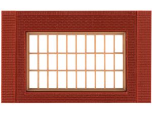 zeď s okny Woodland Scenics DPM30175