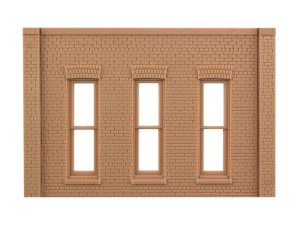 zeď s okny Woodland Scenics DPM90105