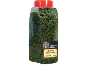 foliáž střední/hrubá světle zelená Woodland Scenics FC1645