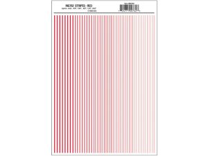 propisot pruhy červené Woodland Scenics MG762