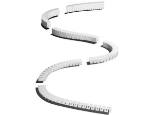 pěnové kolejové podloží stoupání 3% Woodland Scenics ST1416