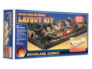 set tvorby kolejiště River Pass Woodland Scenics ST1484