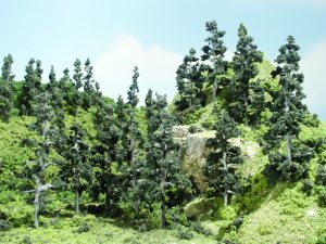 borovice 24 ks Woodland Scenics TK27