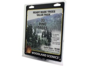 borovice malé 33 ks Woodland Scenics TR1580