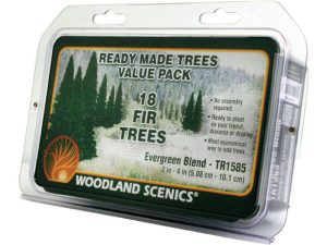 jedle malé 18 ks Woodland Scenics TR1585