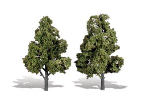 středně zelené listnaté stromy velké 2 ks Woodland Scenics TR3518