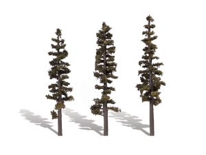 jehličnaté stromy velké 3 ks Woodland Scenics TR3563