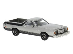 Ford Ranchero GT stříbrný, 1977 Brekina 18228