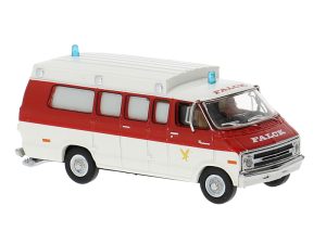 Dodge B 200 Ambulance Falck, 1975 Brekina 18302