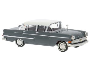Opel Kapitän tmavě šedý, 1959 Brekina 20815