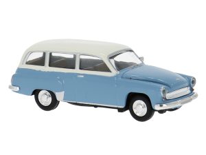 Wartburg 311 kombi modrý / bílý, 1959 Brekina 27193