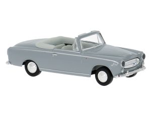 Peugeot 403 kabriolet šedý, 1956 Brekina 29161