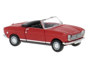 Peugeot 204 kabriolet červený, 1967 Brekina 29175