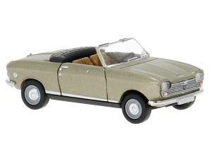 Peugeot 204 kabriolet zlatý, 1967 Brekina 29177